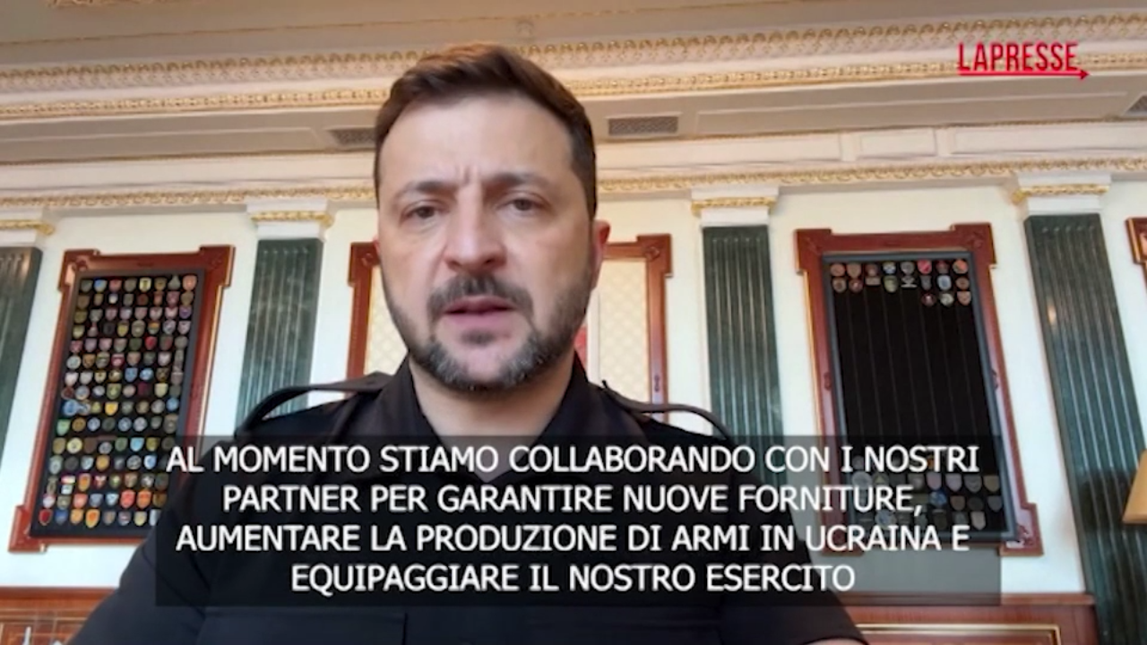 ucraina zelensky forniture militari da usa sono state ripristinate