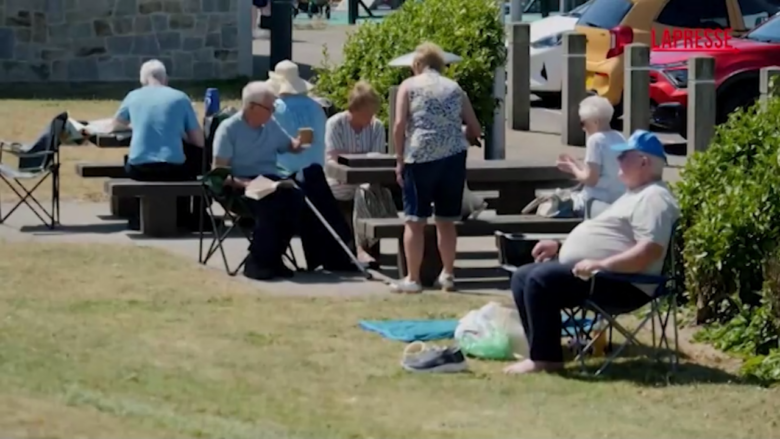 Regno Unito, terza ondata di caldo dell'estate nel paese