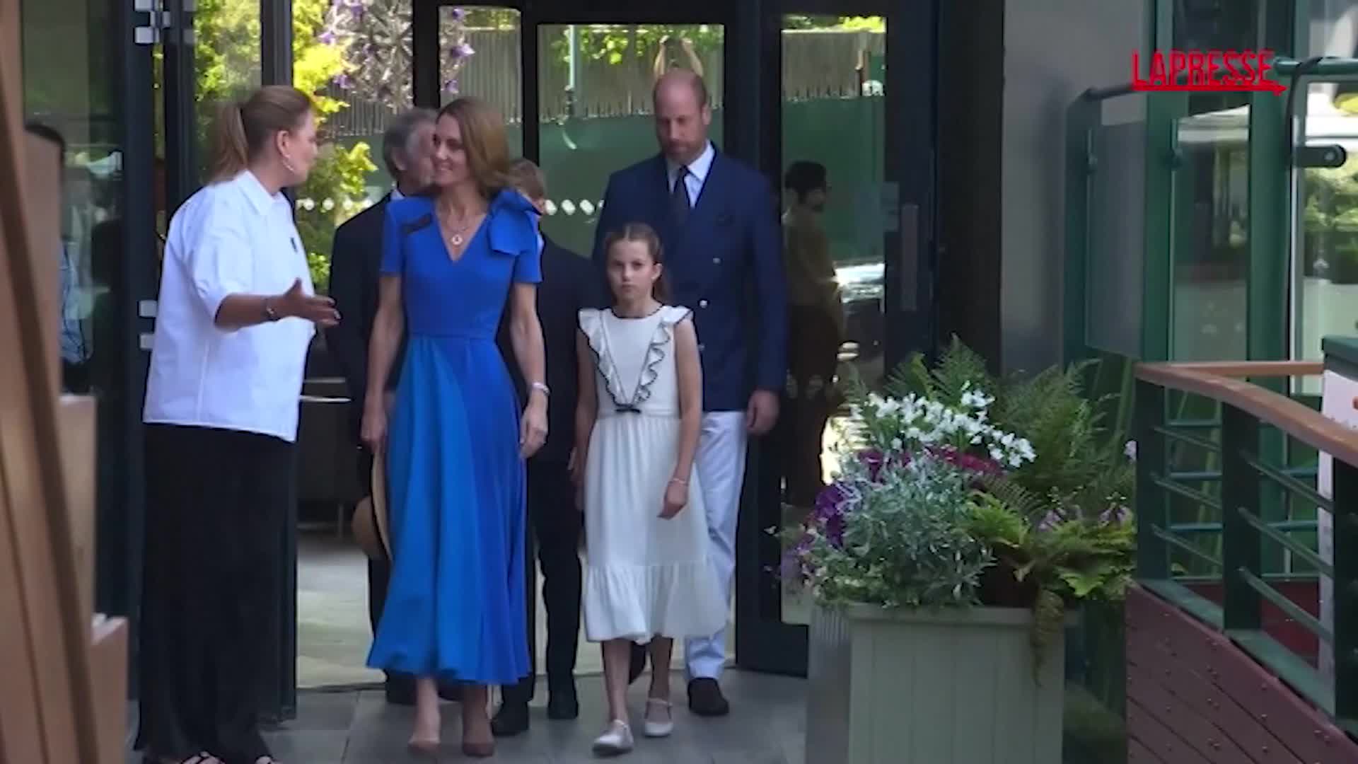 Wimbledon 2025, l’arrivo di Kate e Wiliam per la finale Wimbledon 2025, l’arrivo di Kate e Wiliam per la finale