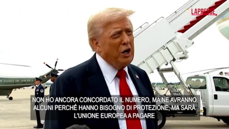 Ucraina, Trump: "Putin gentile ma poi bombarda tutti. I patriot a Kiev? Li pagherà la Ue"