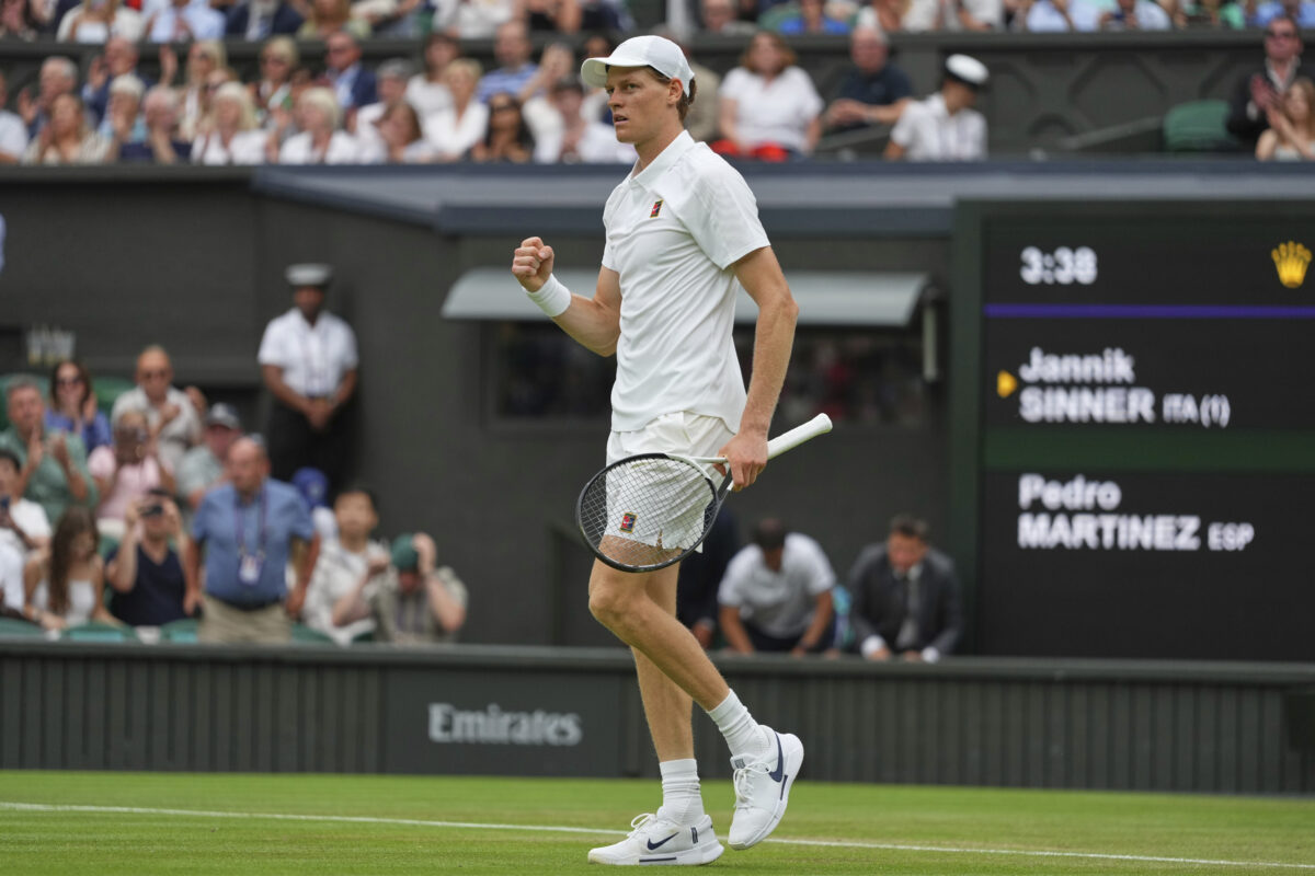 Galleria foto 'Sinner trionfa a Wimbledon 2025, dal 1° turno alla vittoria in 10 foto' - foto 4