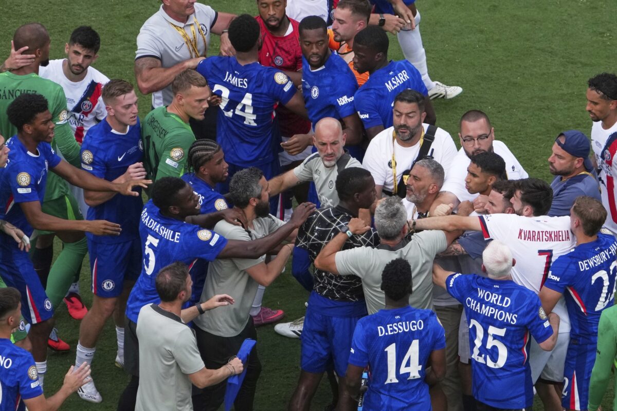 Galleria foto 'Mondiale per club 2025, la rissa tra Chelsea e Psg in 5 foto' - foto 5