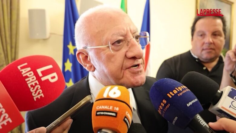 Gergiev a Caserta, De Luca: "Molti parlano ma non dicono nulla su Gaza"