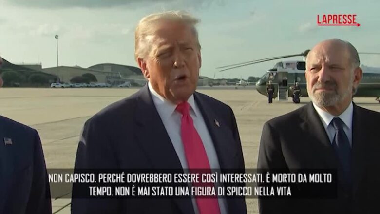 Caso Epstein, Trump: "E' una storia noiosa, non capisco cosa ci sia di interessante"