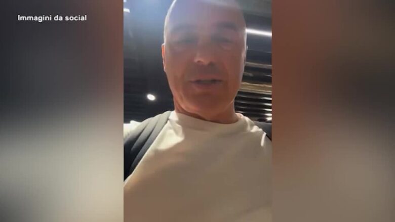 Luca Zingaretti a Fiumicino: "La moglie di un politico è passata davanti a tutti, non vi vergognate?"