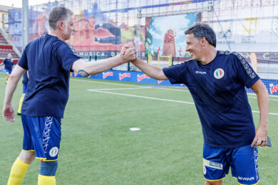 Alessandro Giuli e Matteo Renzi