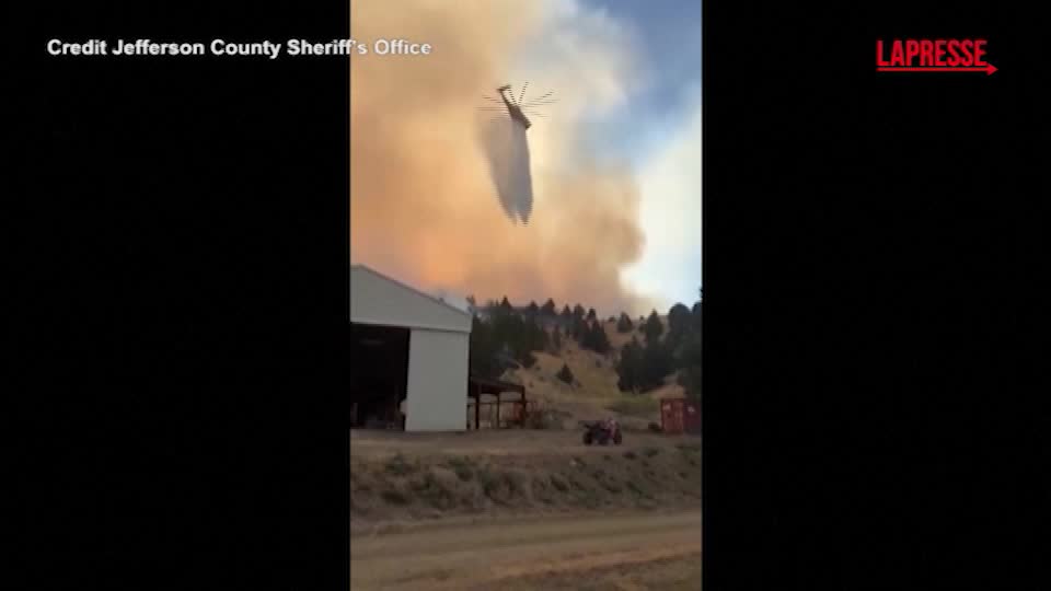 Usa, incendi divampano in Oregon: l Usa, incendi divampano in Oregon: l