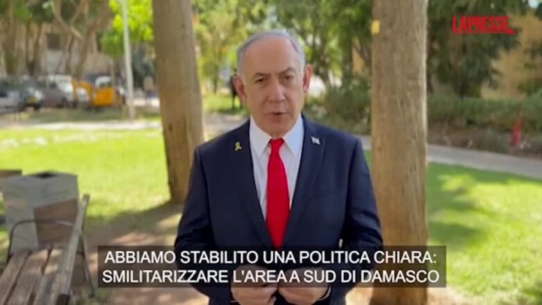 Siria, Netanyahu: "Cessate il fuoco ottenuto con la forza"
