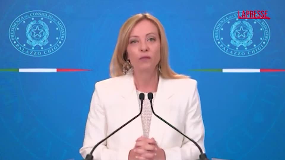 Meloni: "Riforma della giustizia per eliminare storture" Meloni: "Riforma della giustizia per eliminare storture"