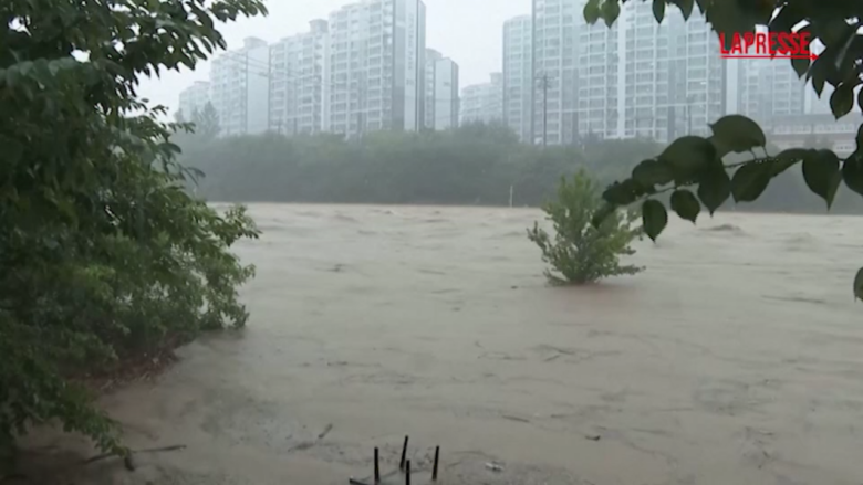 Corea del Sud, forti piogge e alluvioni: 4 morti e 1300 evacuati