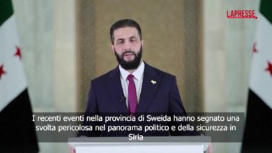 Siria, il presidente Al-Sharaa: "Impegno a proteggere tutte minoranza, intervento Israele ha riacceso tensioni"