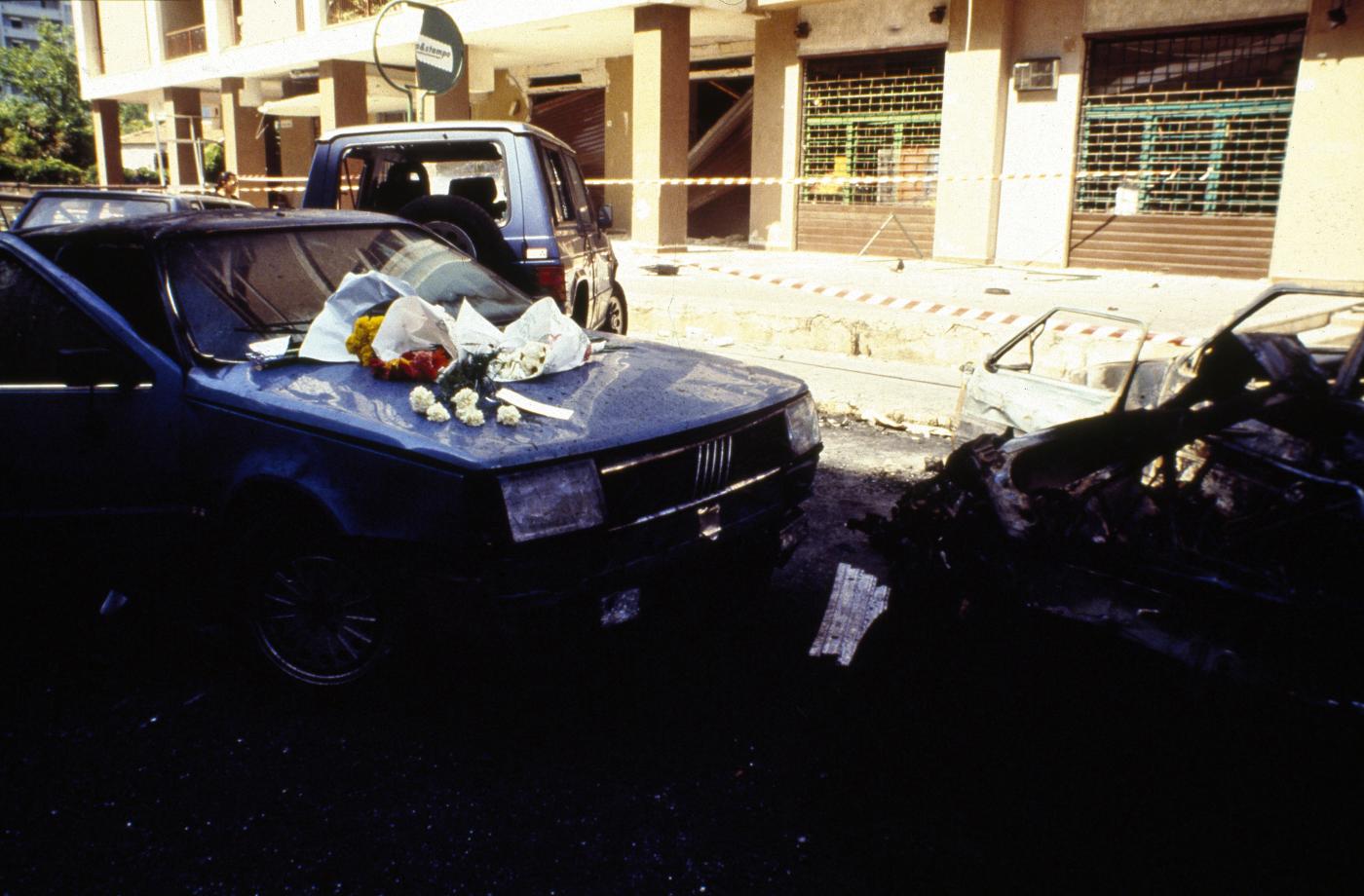 Paolo Borsellino, la strage di via d’Amelio in 10 foto