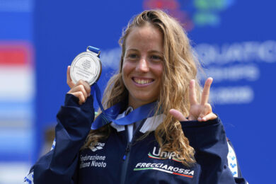 Mondiali nuoto 2025, terzo argento per Taddeucci nella 3 km sprint