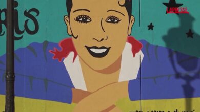Parigi, nuovo murale per l'attivista per i diritti civili Josephine Baker
