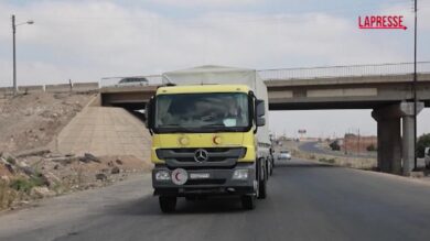 Siria, convogli Mezzaluna Rossa in viaggio verso Sweida per fornire aiuti umanitari