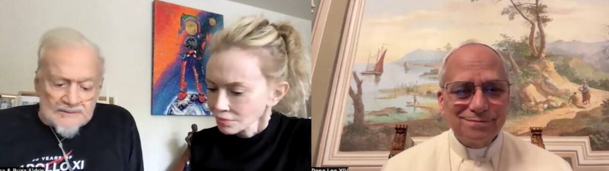 Papa Leone XIV, telefonata con Buzz Aldrin in anniversario sbarco sulla Luna