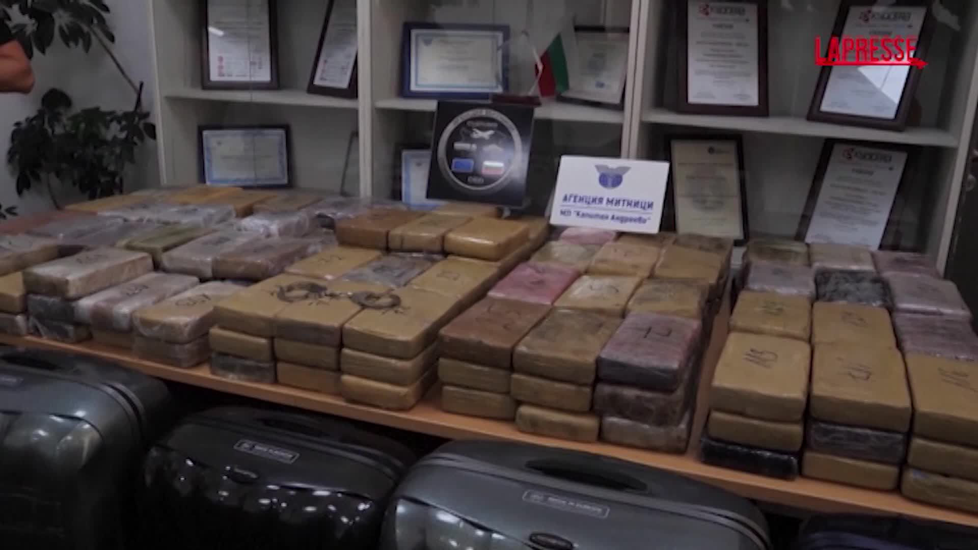 Bulgaria, 206 kg di cocaina diretta in Turchia: sequestro record delle autorità di frontiera