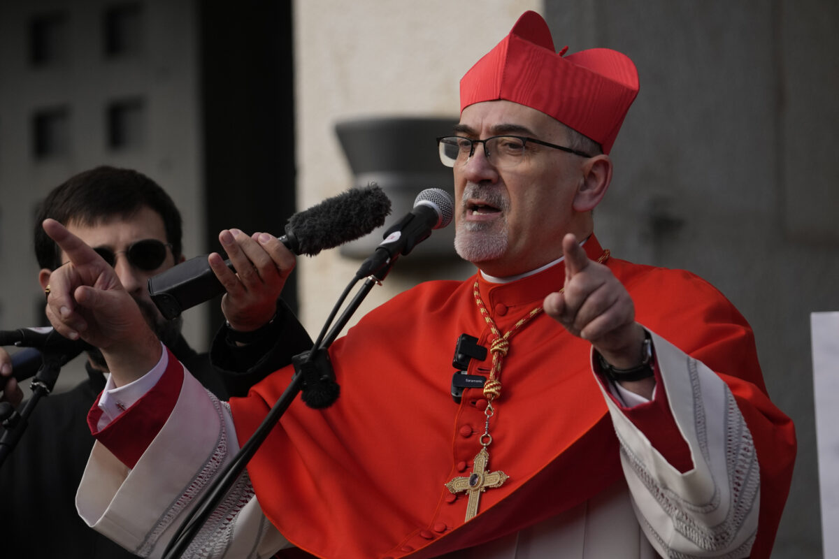 Il cardinale Pizzaballa. (Foto: Archivio LaPresse)