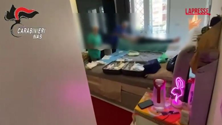 Roma, medico sospeso da professione sorpreso a effettuare intervento chirurgia plastica in una casa