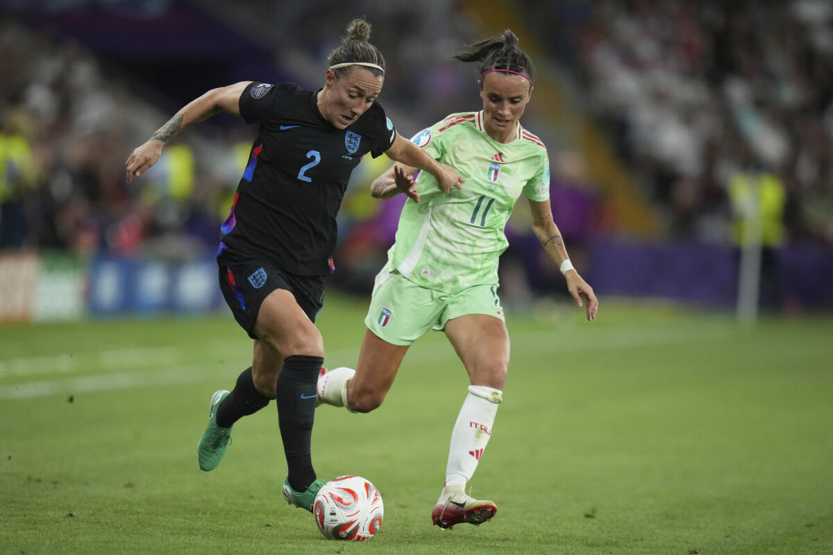 Calcio, Europei donne: Italia KO ai supplementari, Inghilterra in finale Calcio, Europei donne: Italia KO ai supplementari, Inghilterra in finale
