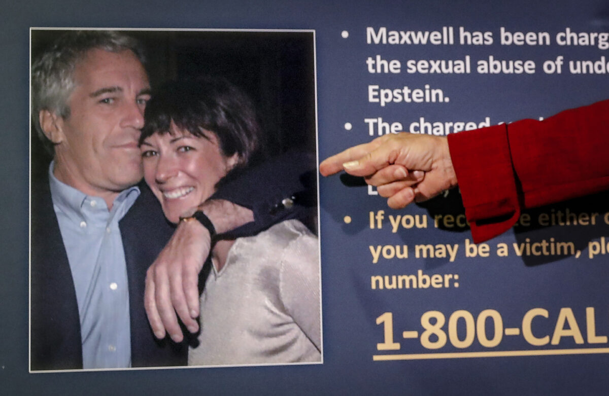 caso epstein il dipartimento di giustizia usa incontrer224 ghislane maxwell nei prossimi giorni