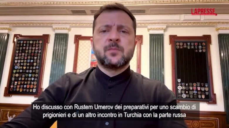 Ucraina, Zelensky: "Prossimi colloqui con Russia previsti per mercoledì"