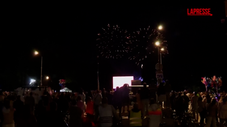 Festa nazionale in Belgio: lo spettacolo dei fuochi d'artificio