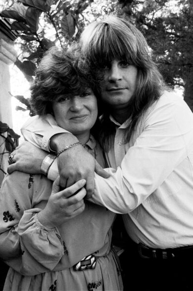 Ozzy Osbourne e la futura moglie Sharon Arden