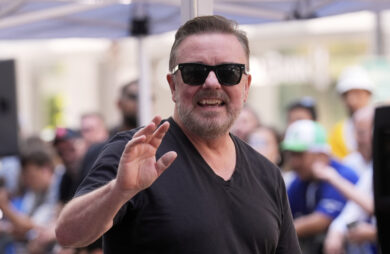 Ricky Gervais a Milano al forum oggi 24 luglio 2025