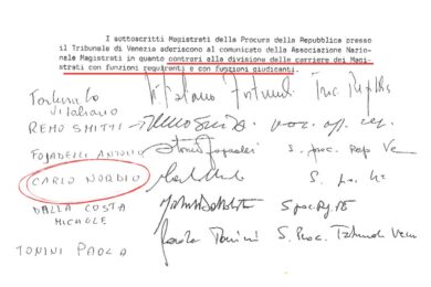 Separazione carriere, Anm pubblica lettera del ’94: “Nordio era contrario”