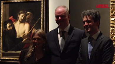 Napoli, inaugurata l’esposizione ‘ Capodimonte doppio Caravaggio’