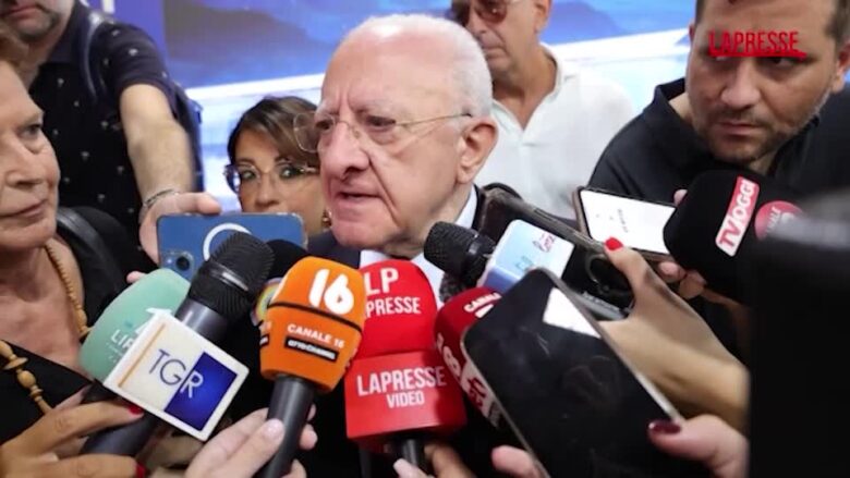 America's Cup, De Luca: "Ho la sensazione che si concluderà a Poggioreale"