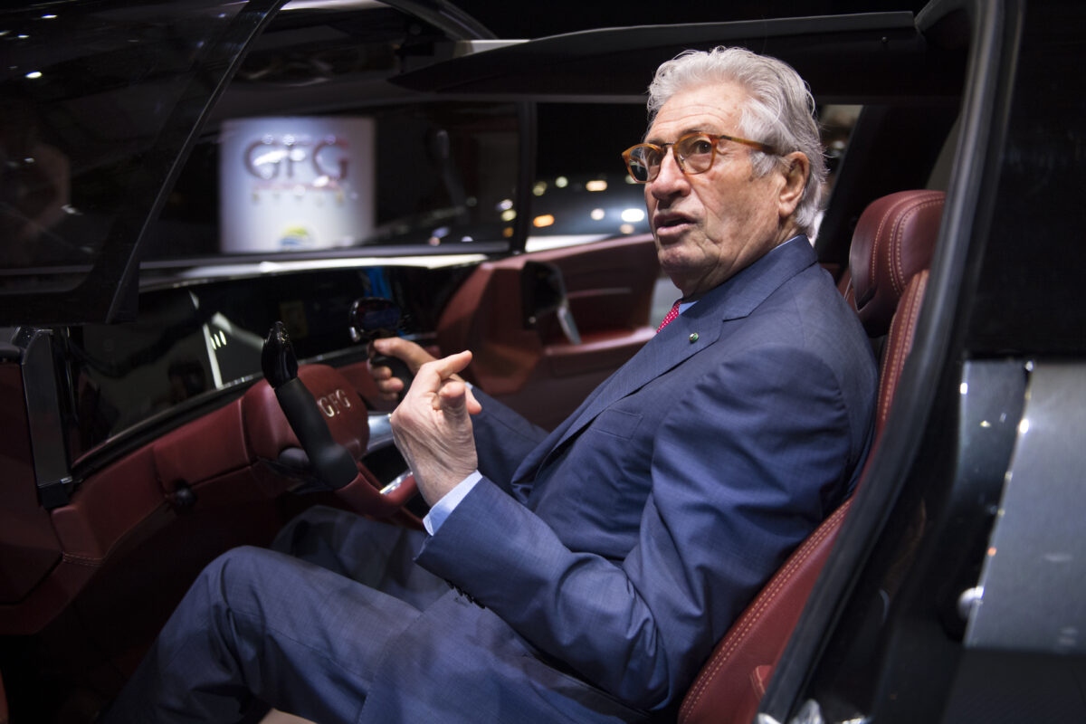 Giorgetto Giugiaro ferito in incidente in Sardegna