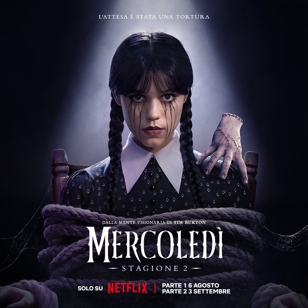 ‘Mercoledì’ Addams, di cosa parla la seconda stagione su Netflix ‘Mercoledì’ Addams, di cosa parla la seconda stagione su Netflix