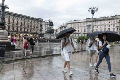 Maltempo in Italia, arrivano temporali e pioggia
