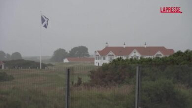 Scozia, il campo da golf di Trump rafforza la sicurezza prima della visita del presidente Usa