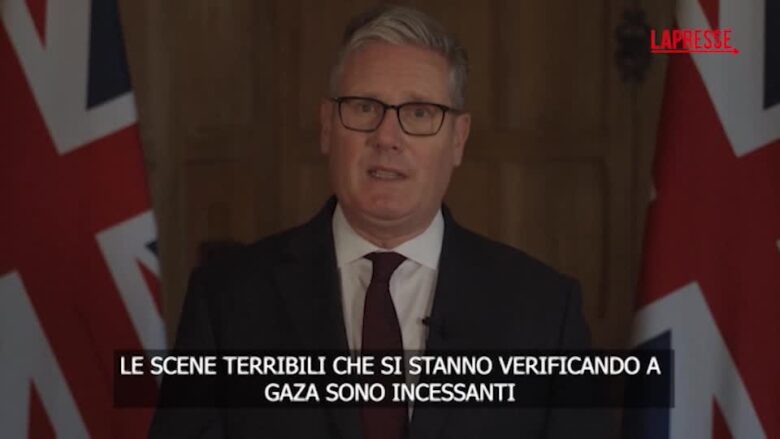 Gaza, Starmer: “Al lavoro con Giordania per aiuti GB nella Striscia”