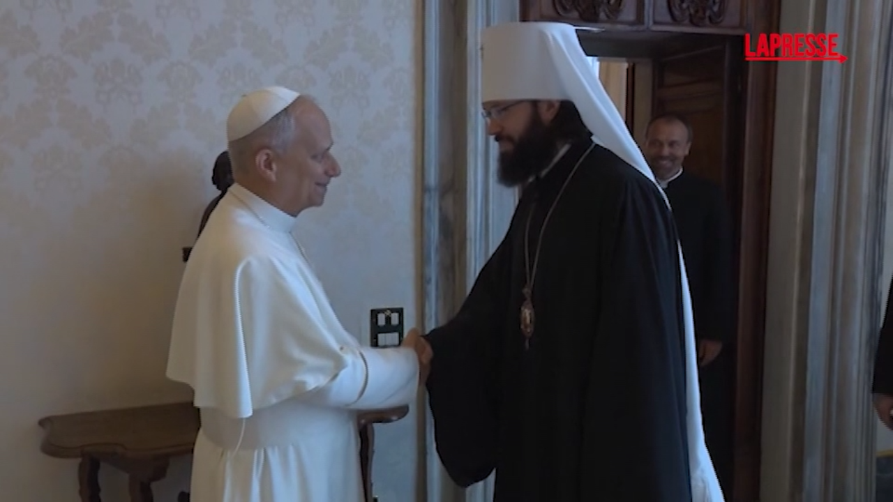 il papa vede l inviato del patriarcato di mosca colloquio su guerra in ucraina