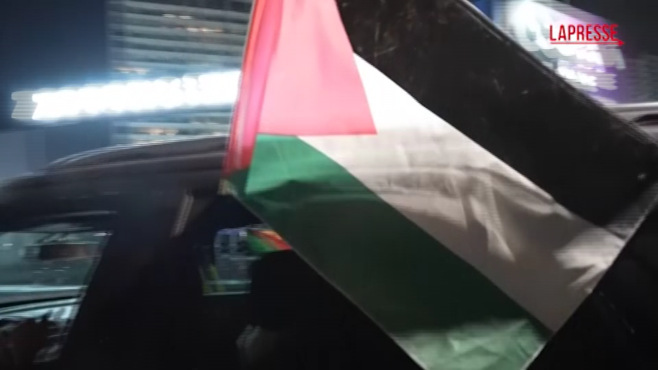 gaza manifestazione di solidariet224 ai palestinesi in cile