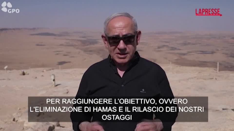 Gaza, Netanyahu attacca l Gaza, Netanyahu attacca l