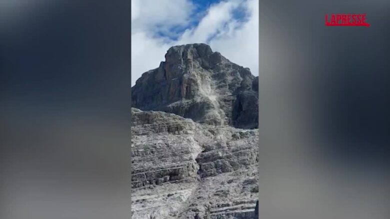 Trentino, crolli da Cima Falkner: sentieri chiusi e escursionisti evacuati