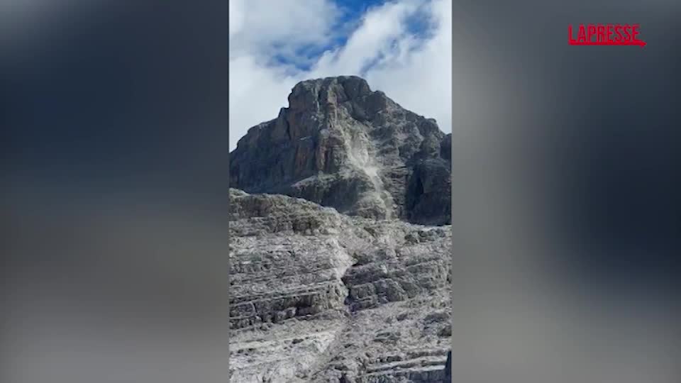 Trentino, crolli da Cima Falkner: sentieri chiusi e escursionisti evacuati