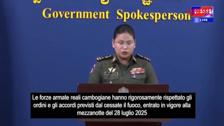 Cambogia respinge le accuse della Thailandia: “Abbiamo rispettato il cessate il fuoco”