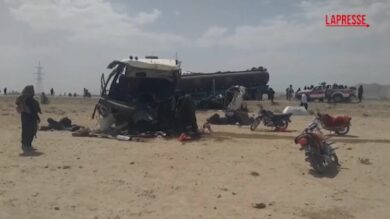 Afghanistan, pullman contro autocisterna: sei morti. Il luogo dello schianto