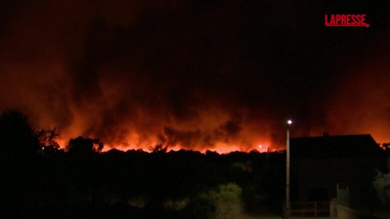 Incendio in Portogallo, i boschi bruciano: oltre 2000 vigili del fuoco in azione