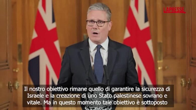 Medio Oriente, Starmer avverte Israele: "Cessate il fuoco o a settembre riconosciamo Palestina"