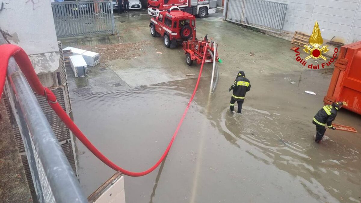 San Benedetto del Tronto, nubifragi e allagamenti: ancora allerta temporali nelle Marche