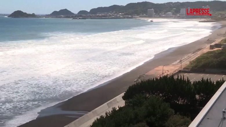 Terremoto in Kamchatka, tsunami sulle coste giapponesi di Kanagawa e Chiba