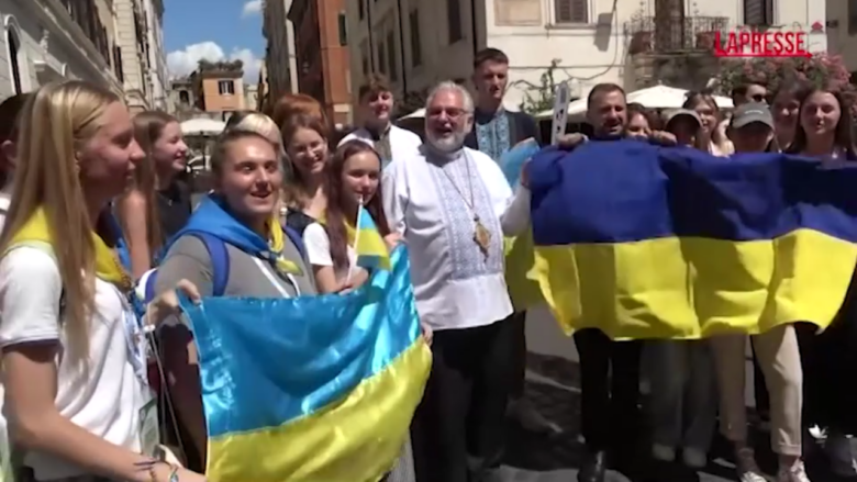 Giubileo 2025, anche i giovani ucraini a Roma in cerca di pace e normalità