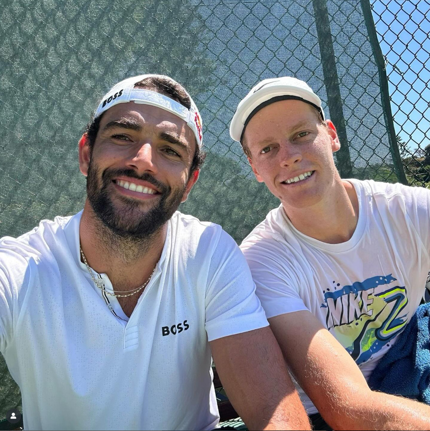 berrettini si allena con sinner sorrisi e speranze per l8217us open